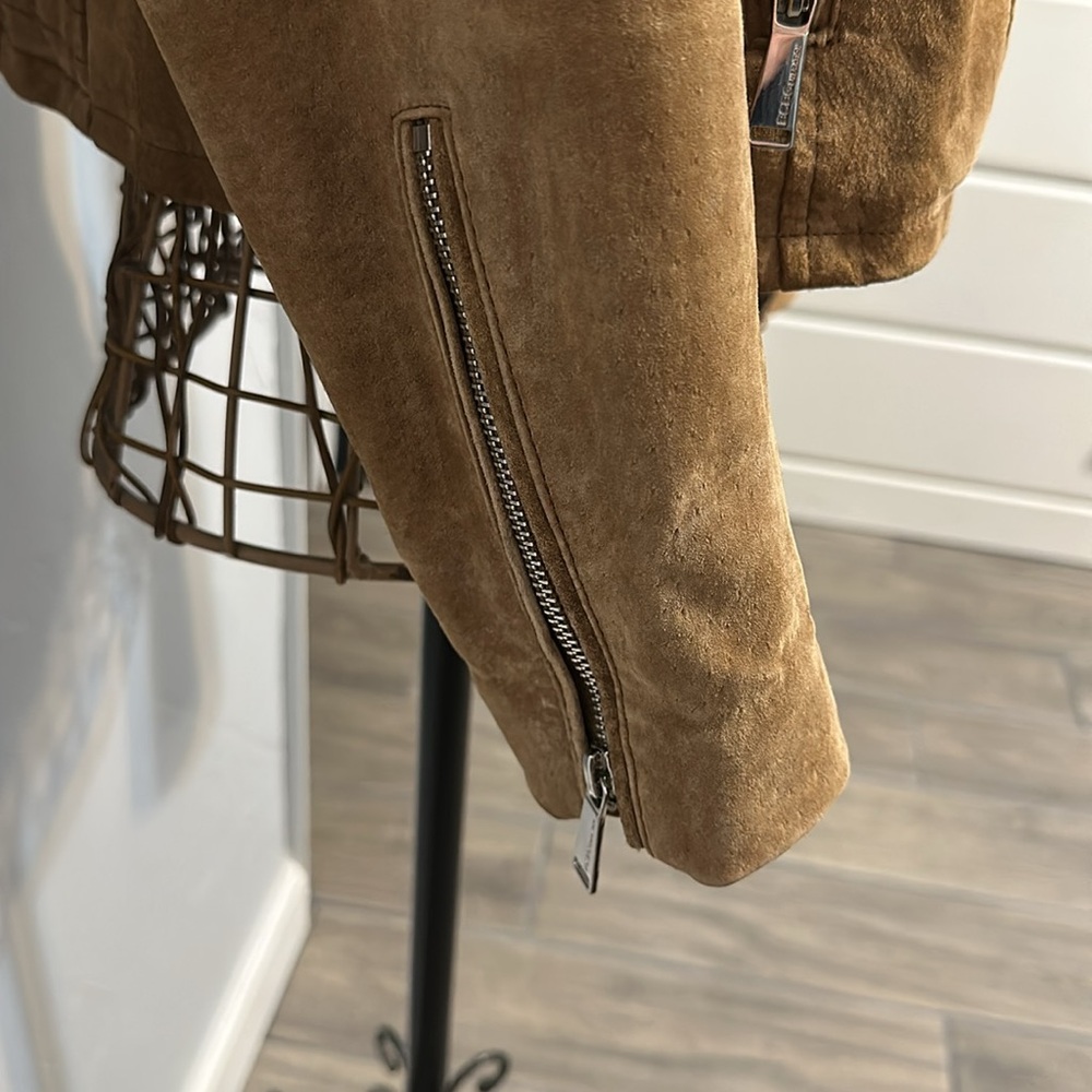 Bcbgeneration Light Brown Suede Jacket. Women’s S… - image 4